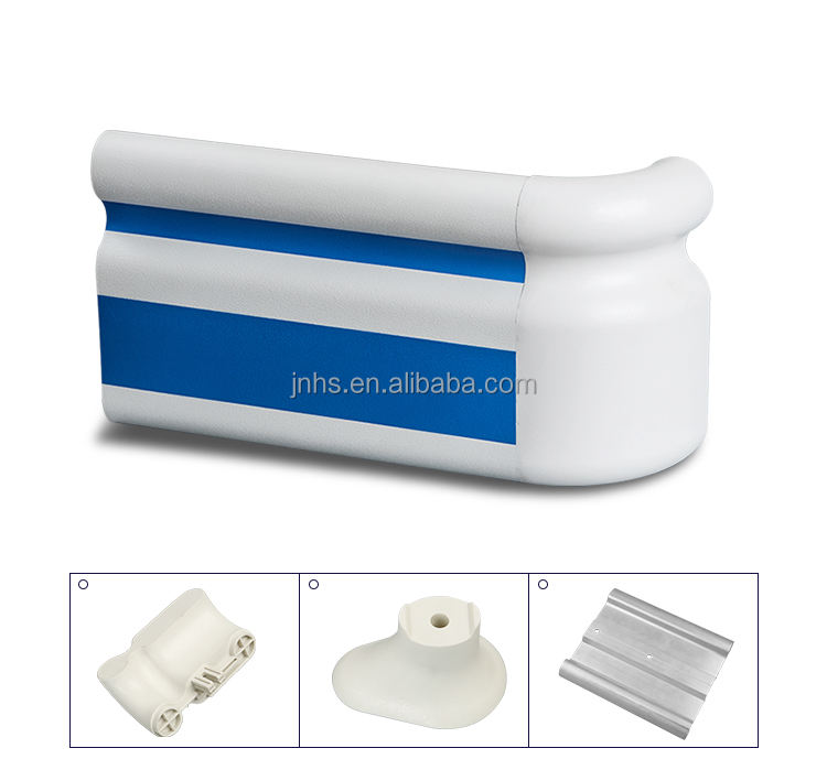 Nursing Home Safety Grab Bars 140mm PVC Hospital